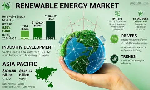 Global Renewable Energy Investments Continue Rising